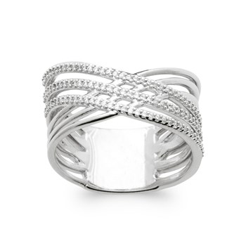 Bague Femme - Argent 925 - Oxyde de zirconium