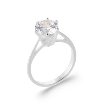 Bague Femme - Argent 925 - Oxyde de zirconium