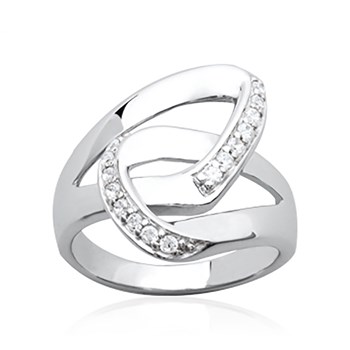 Bague Femme - Argent 925 - Oxyde de zirconium