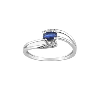 Bague Femme - saphir - Or 18 Carats
