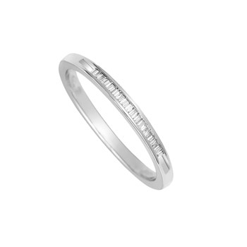Bague Femme - Or 18 Carats - Diamant 0,1 Carats