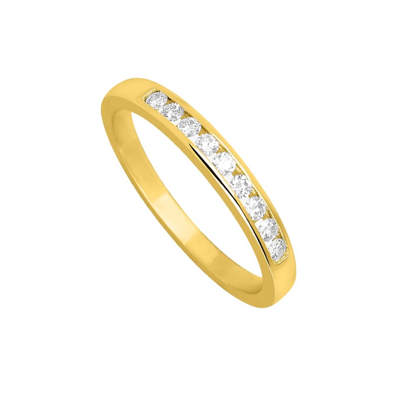 Bague Femme - Oxyde de zirconium - Or 18 Carats - vue 2