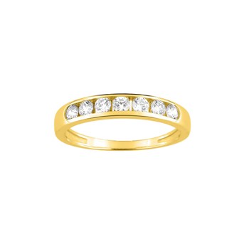 Bague Femme - Oxyde de zirconium - Or 18 Carats