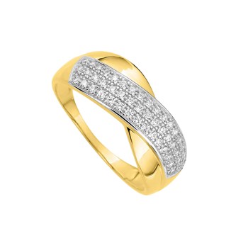 Bague Femme - Or 18 Carats - Diamant