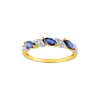 Bague femme - Saphir - Or 18 Carats