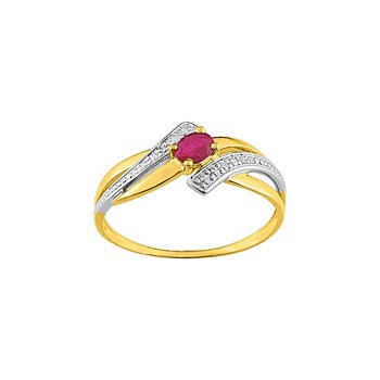 Bague femme - Rubis - Or 18 Carats
