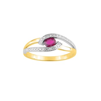 Bague femme - Rubis - Or 18 Carats