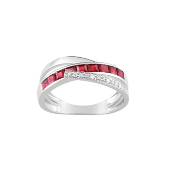 Bague femme - Rubis - Or 18 Carats