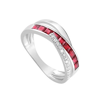 Bague femme - Rubis - Or 18 Carats