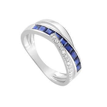 Bague femme - Saphir - Or 18 Carats