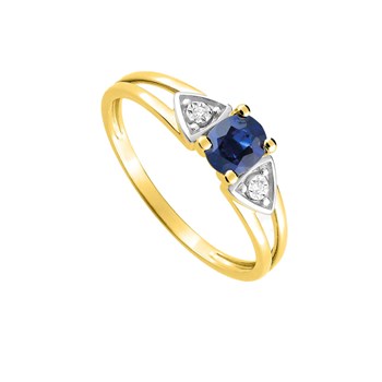 Bague femme - Saphir - Or 18 Carats
