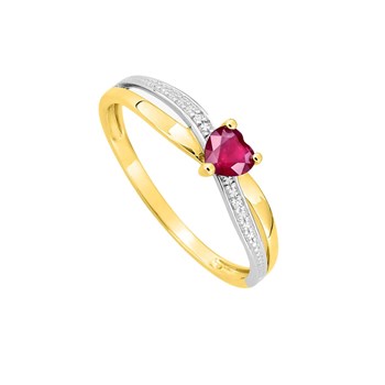 Bague femme - Rubis - Or 18 Carats