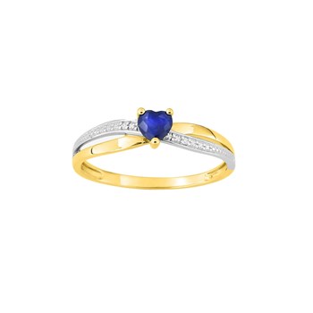 Bague femme - Saphir - Or 18 Carats