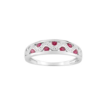 Bague femme - Rubis - Or 18 Carats