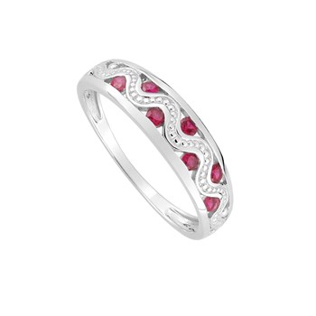 Bague femme - Rubis - Or 18 Carats