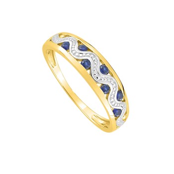 Bague femme - Saphir - Or 18 Carats