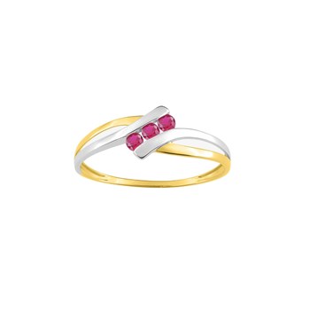 Bague femme - Rubis - Or 18 Carats
