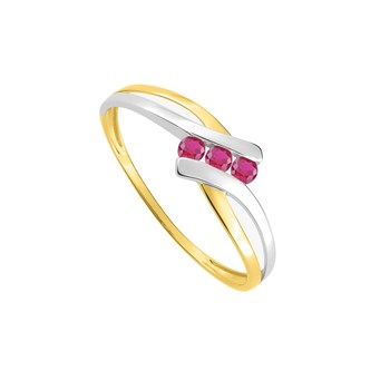 Bague femme - Rubis - Or 18 Carats