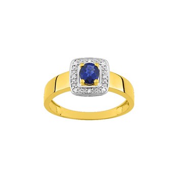 Bague femme - Saphir - Or 18 Carats