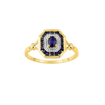 Bague femme - Saphir - Or 18 Carats