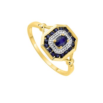 Bague femme - Saphir - Or 18 Carats