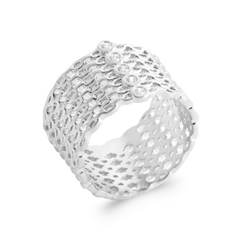 Bague Femme - Argent 925 - Oxyde de zirconium