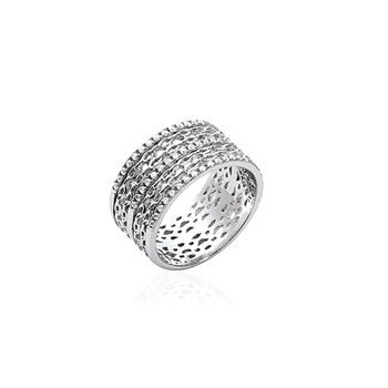 Bague Femme - Argent 925 - Oxyde de zirconium