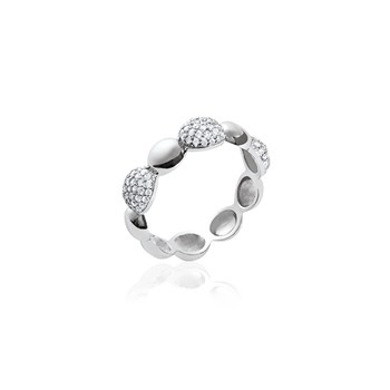 Bague Femme - Argent 925 - Oxyde de zirconium