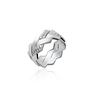 Bague Femme - Argent 925 - Oxyde de zirconium