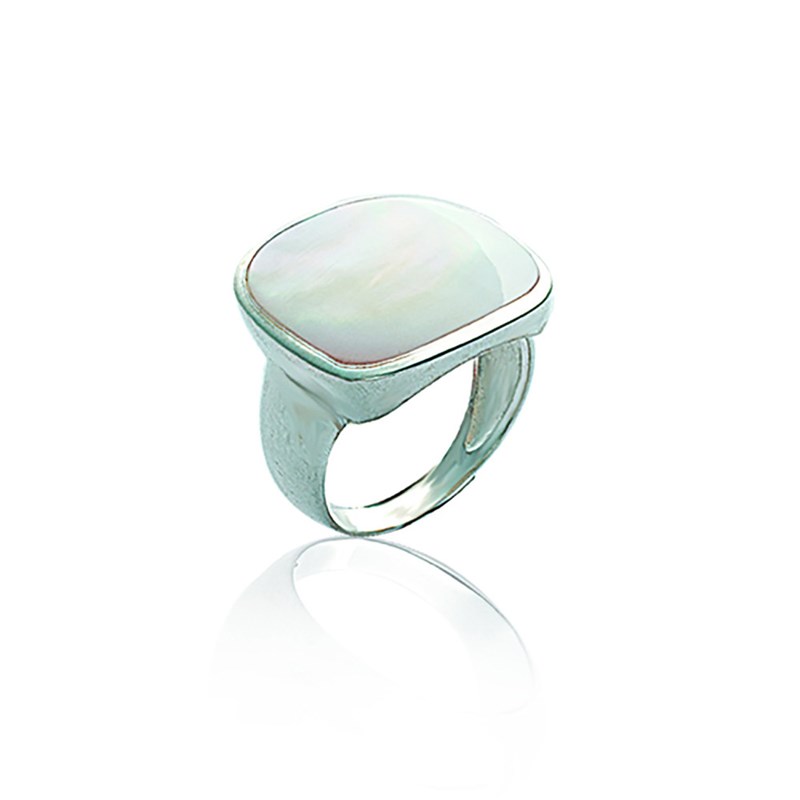 Bague Femme - Argent 925 - Nacre - vue 2