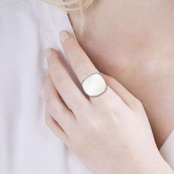 Bague Femme - Argent 925 - Nacre