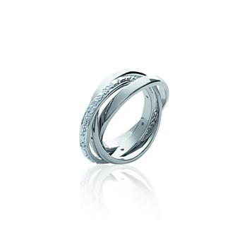 Bague Femme - Argent 925 - Oxyde de zirconium