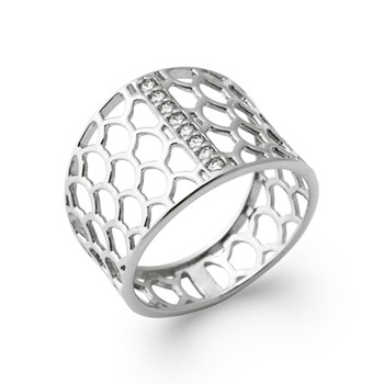 Bague Femme - Argent 925 - Oxyde de zirconium