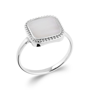 Bague Femme - Argent 925 - Nacre