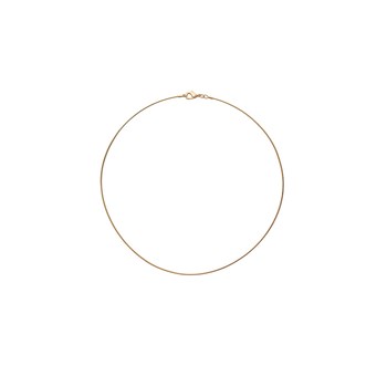 Collier Femme - Plaqué Or - Longueur : 42 cm