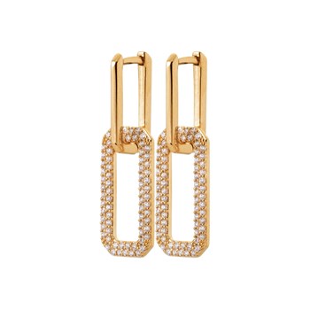 Boucles d'oreilles Femme - Plaqué Or - Oxyde de zirconium