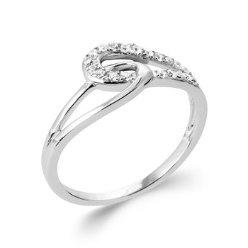 Bague Femme - Argent 925 - Oxyde de zirconium