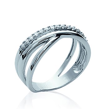 Bague Femme - Argent 925 - Oxyde de zirconium