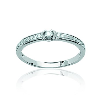 Bague Femme - Argent 925 - Oxyde de zirconium