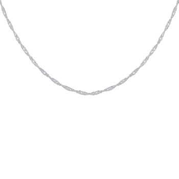 Chaine Argent 925/1000 Maille Singapour 2mm