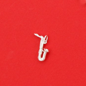 Pendentif saxophone - Argent massif 925/1000