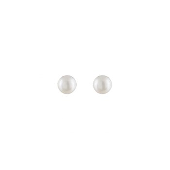 Boucles d'oreilles - Perle d'eau douce 4.5mm