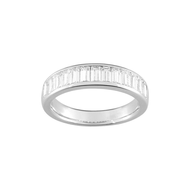 Bague femme - Oxyde de zirconium - Argent 925