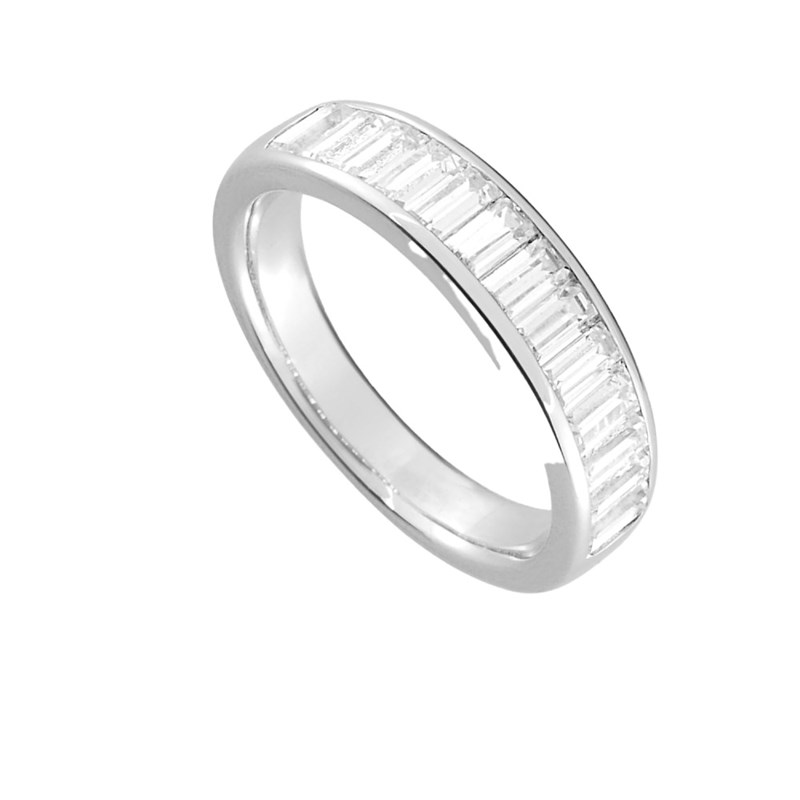 Bague femme - Oxyde de zirconium - Argent 925 - vue 2
