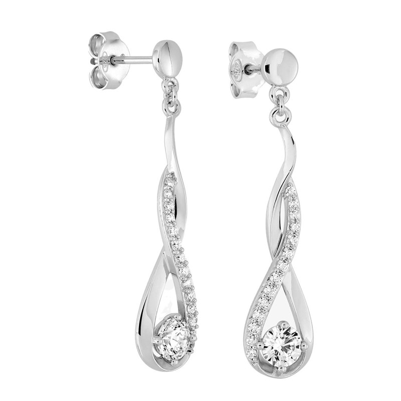 Boucles d'oreilles femme - Argent 925 - vue 2