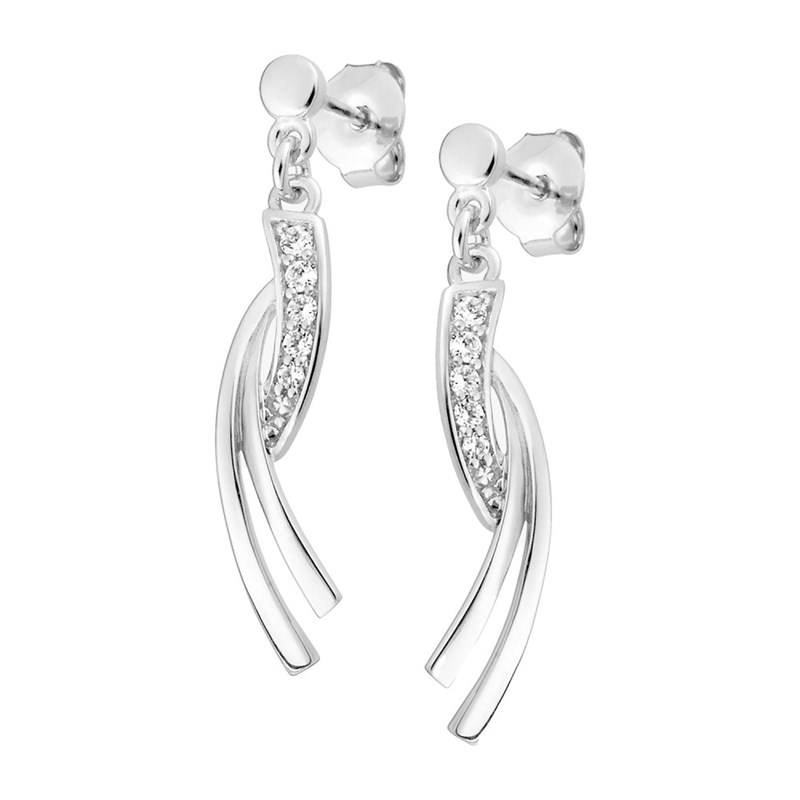Boucles d'oreilles femme - Argent 925 - vue 2