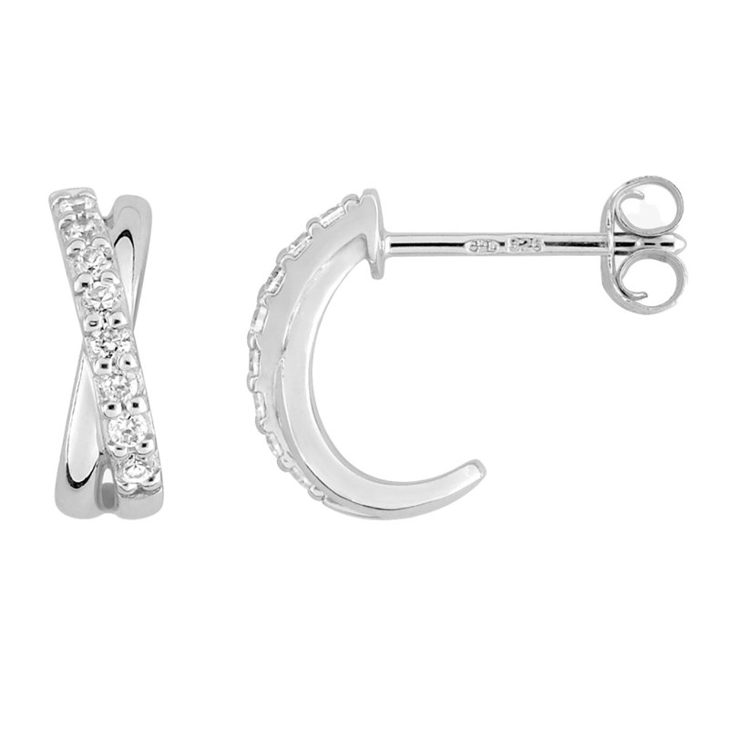 Boucles d'oreilles femme - Argent 925