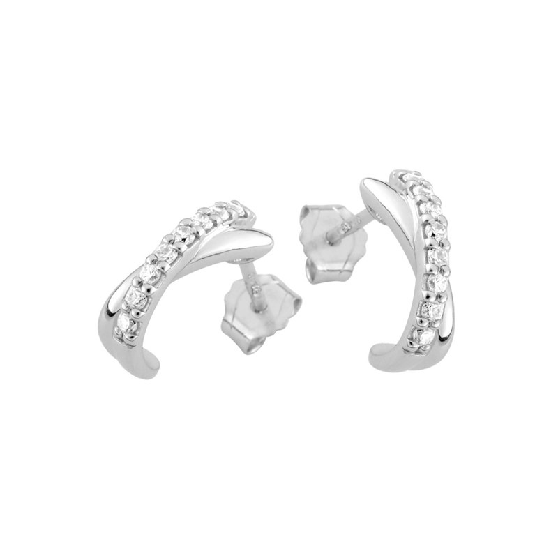 Boucles d'oreilles femme - Argent 925 - vue 2