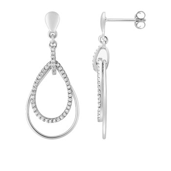 Boucles d'oreilles femme - Argent 925