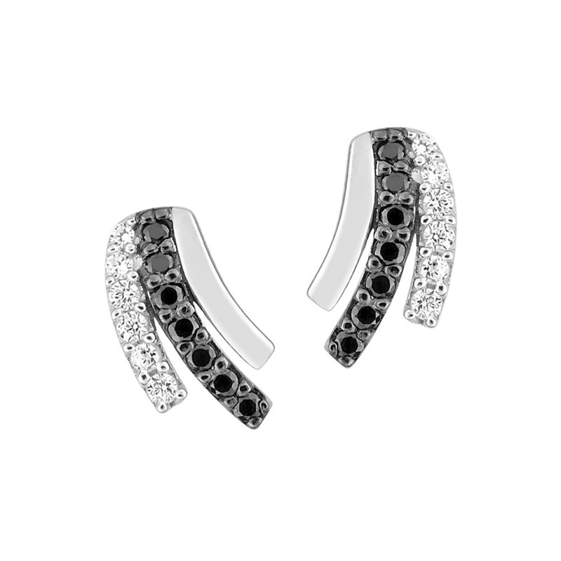 Boucles d'oreilles femme - Argent 925 - vue 2